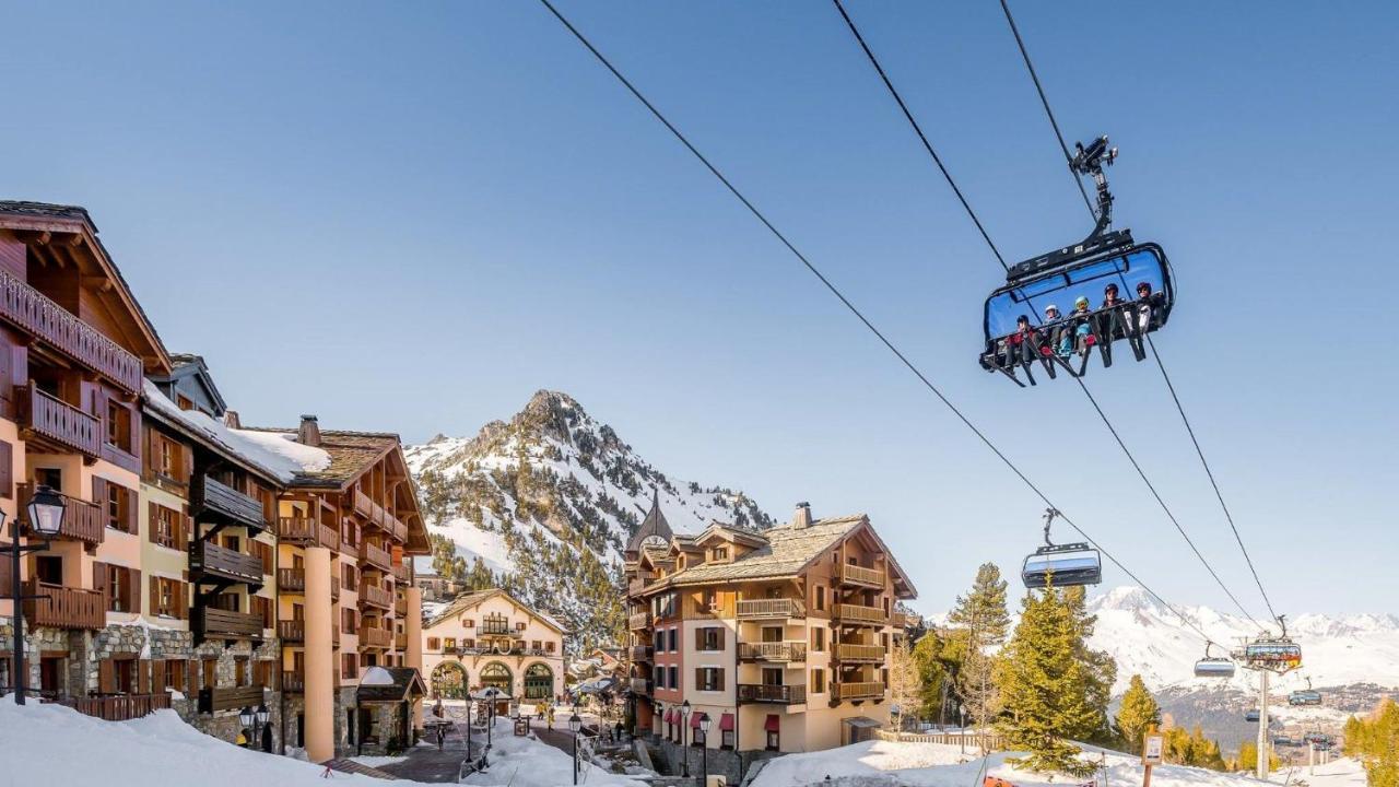 Arc 1950 appt luxe 2-4pers -skis aux pieds-SPA-piscines intérieure et extérieure-sauna-hammam Les Arcs  Esterno foto