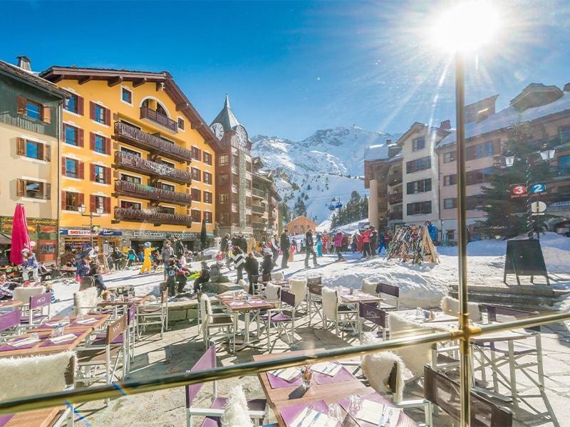 Arc 1950 appt luxe 2-4pers -skis aux pieds-SPA-piscines intérieure et extérieure-sauna-hammam Les Arcs  Esterno foto