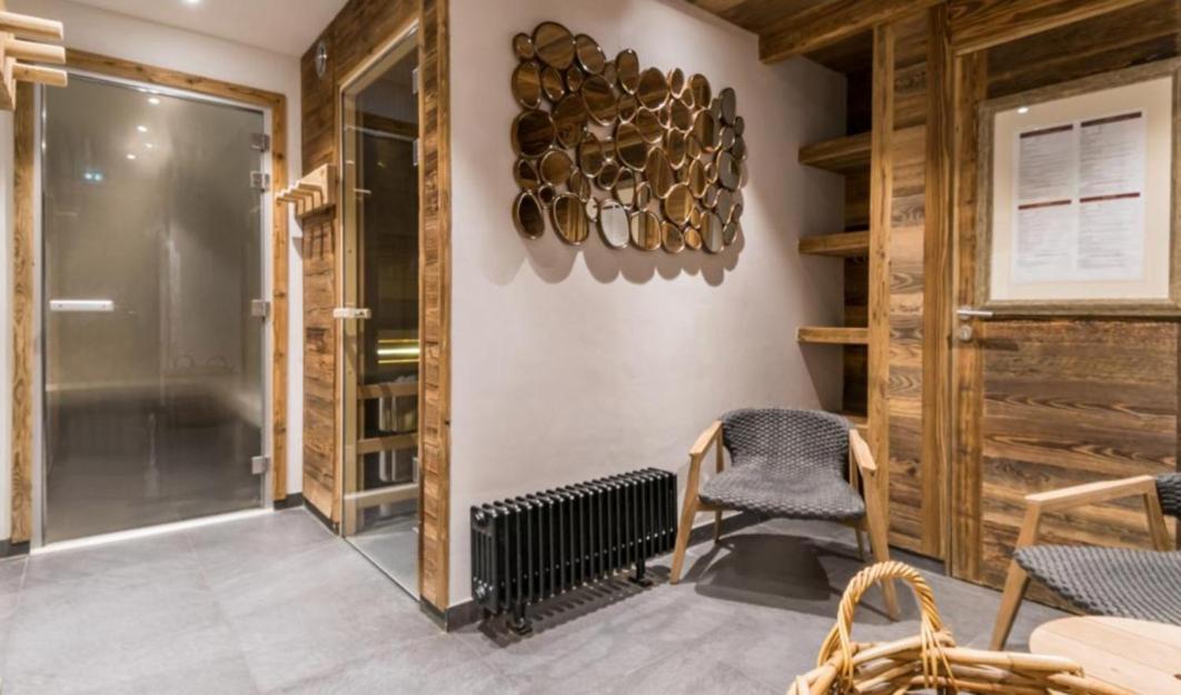 Arc 1950 appt luxe 2-4pers -skis aux pieds-SPA-piscines intérieure et extérieure-sauna-hammam Les Arcs  Esterno foto
