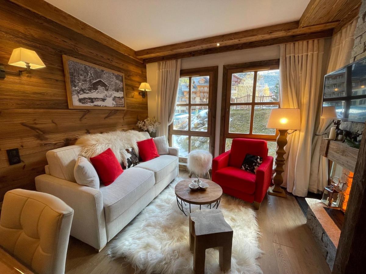 Arc 1950 appt luxe 2-4pers -skis aux pieds-SPA-piscines intérieure et extérieure-sauna-hammam Les Arcs  Esterno foto