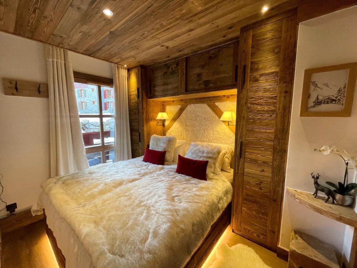 Arc 1950 appt luxe 2-4pers -skis aux pieds-SPA-piscines intérieure et extérieure-sauna-hammam Les Arcs  Esterno foto